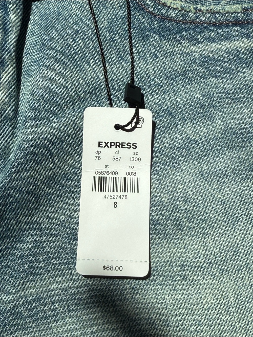 Express 4” Inseam‎ Mid Rise Denim Shorts - Picture 12 of 12
